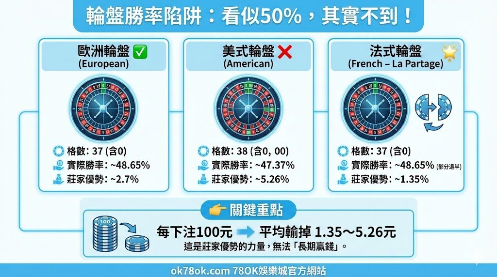【2026 最新真相】輪盤能靠技巧贏錢嗎？78OK完整解析｜輪盤策略、機率、機率與風險觀念指南